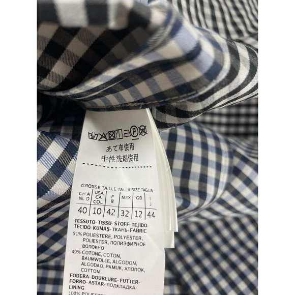 Weekend Max Mara DINGO DOUBLE-BREASTED WINTER TRENCH COAT Size 10 NEW NWT Check - Picture 10 of 10